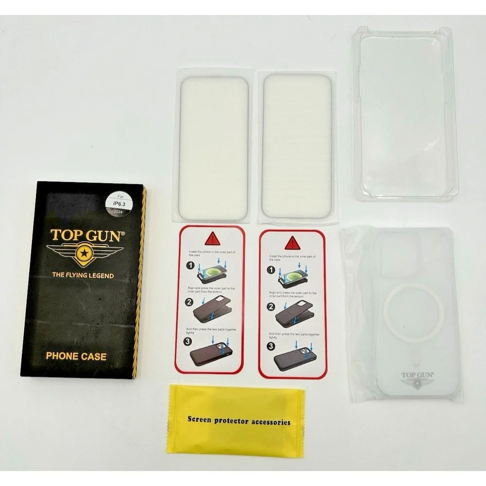 Top Gun The Flying‎ Legend Phone Case For iPhone 6.9 2024 Pro Max Shockproof Mag